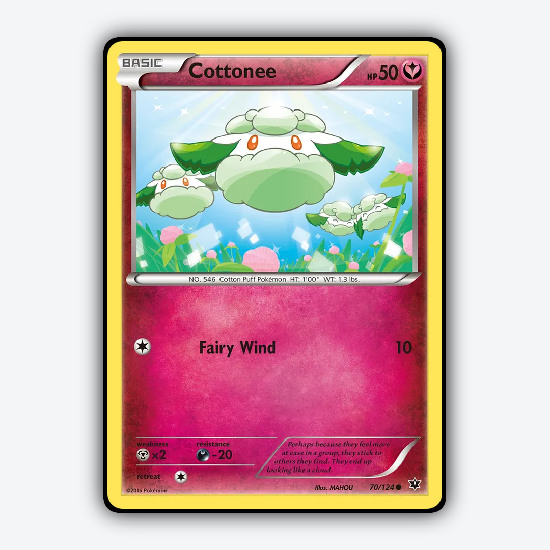 Cottonee 070/124 - Fates Collide Set - Card Rug