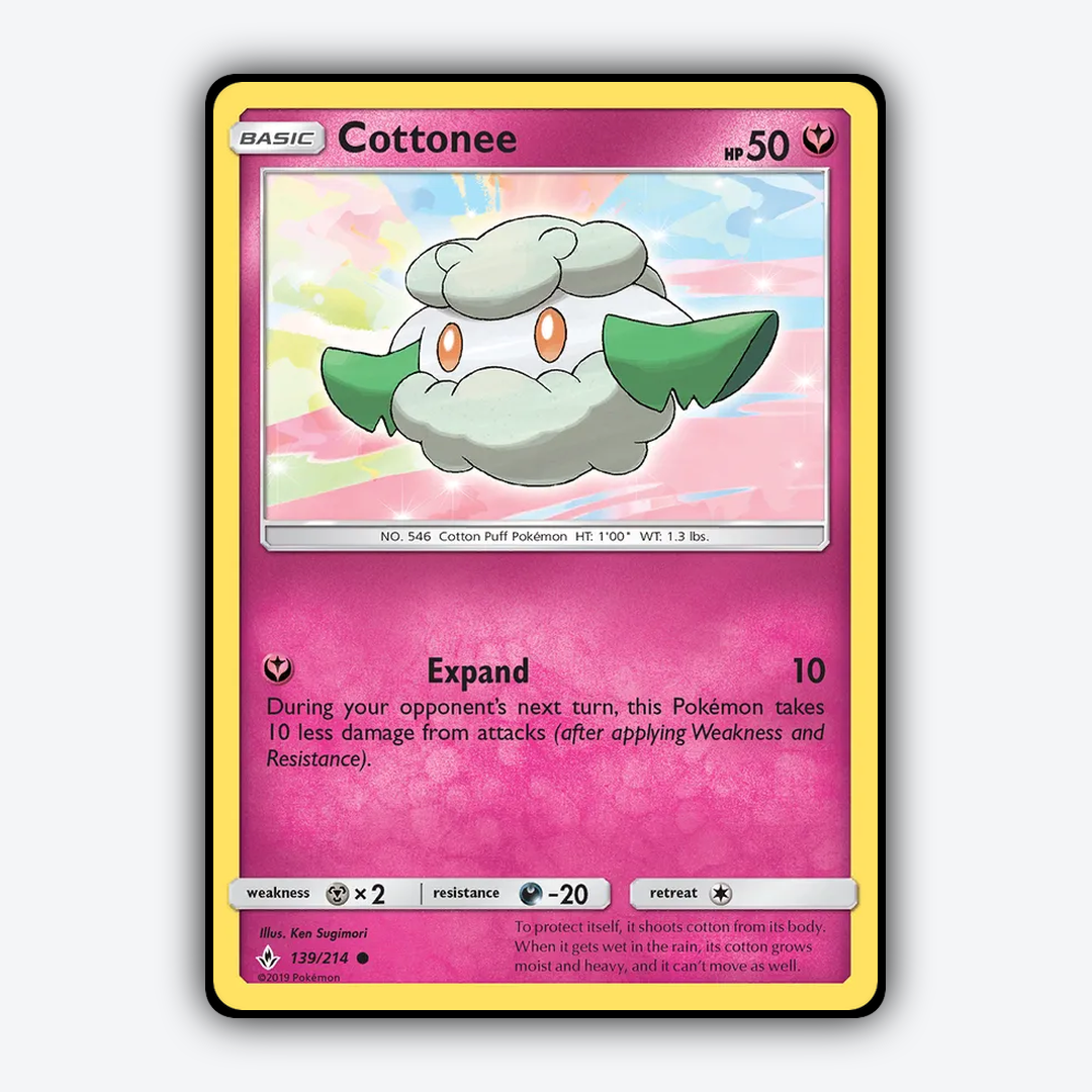 Cottonee 139/214 - Unbroken Bonds Set - Card Rug