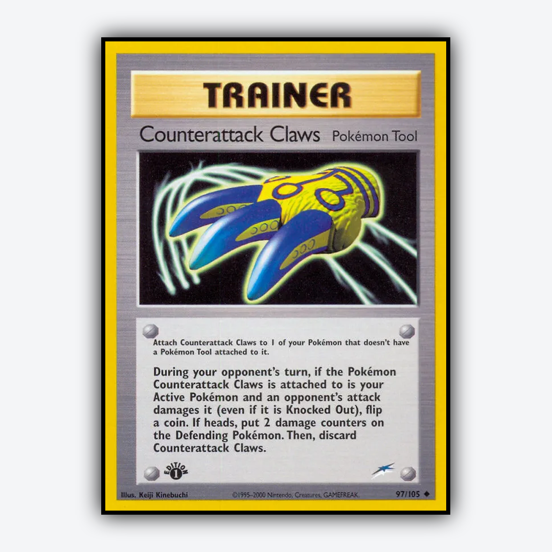 Counterattack Claws 097/105 - Neo Destiny Set - Card Rug