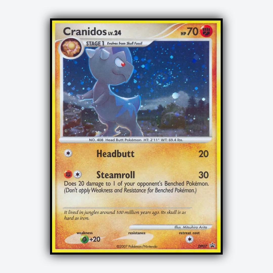 Cranidos DP007 - DP Black Star Promos Set - Card Rug