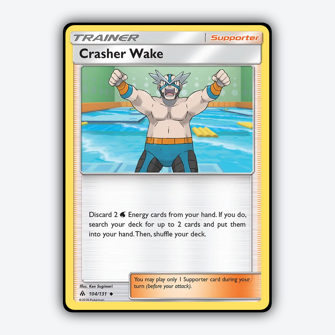 Crasher Wake 104/131 - Forbidden Light Set - Card Rug