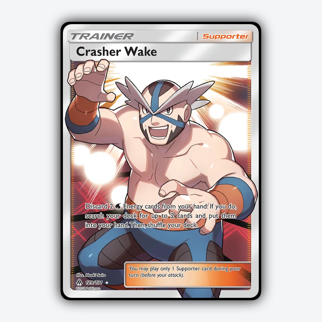 Crasher Wake 129/131 - Forbidden Light Set - Card Rug