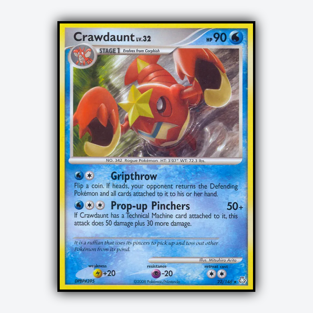 Crawdaunt 022/146 - Legends Awakened Set - Card Rug