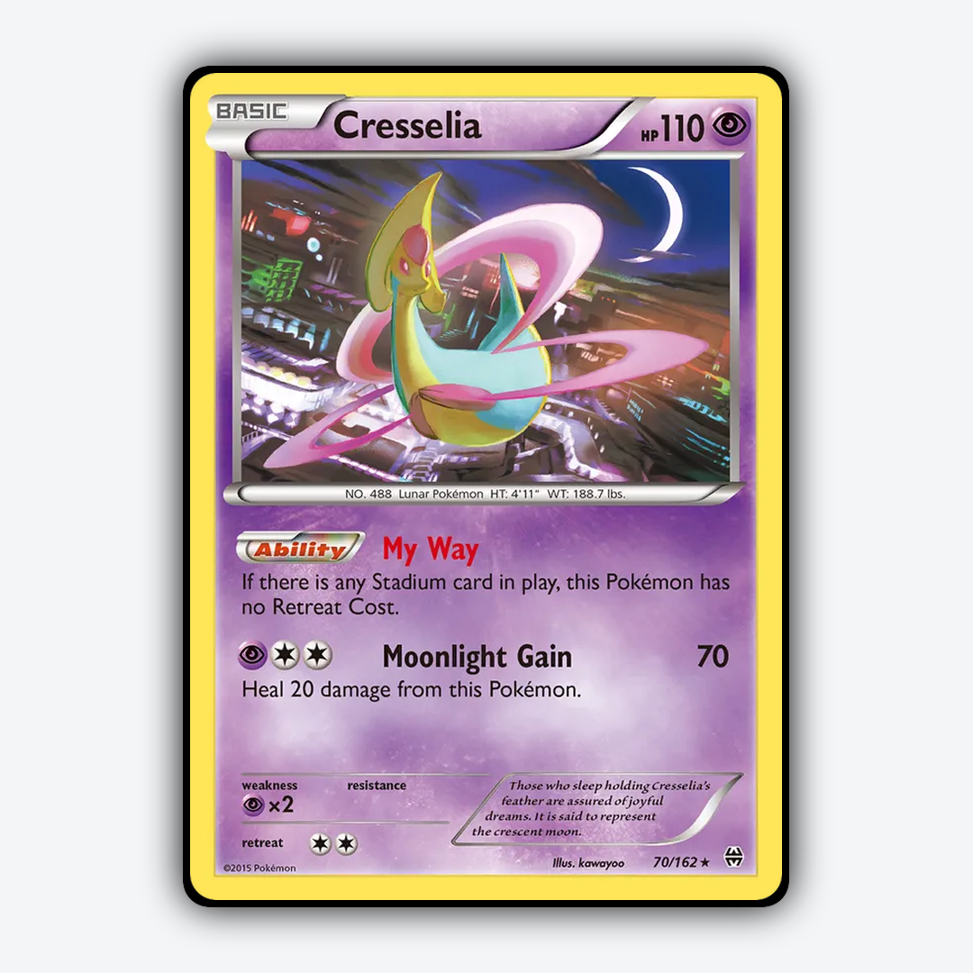 Cresselia 070/162 - BREAKthrough Set - Card Rug