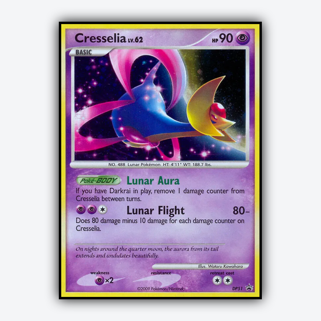 Cresselia DP051 - DP Black Star Promos Set - Card Rug