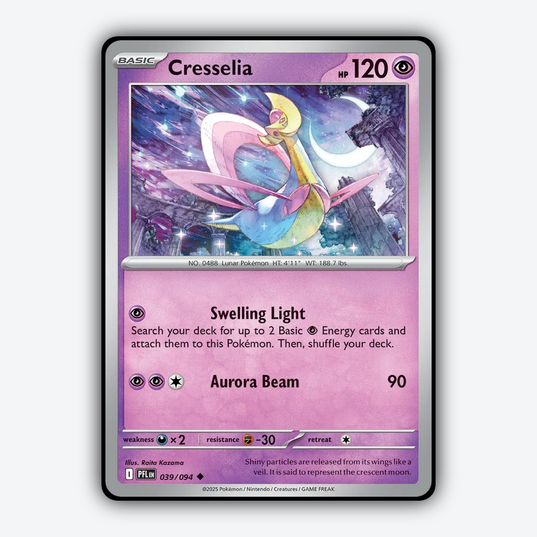 Cresselia 039/094 - Phantasmal Flames Set - Card Rug