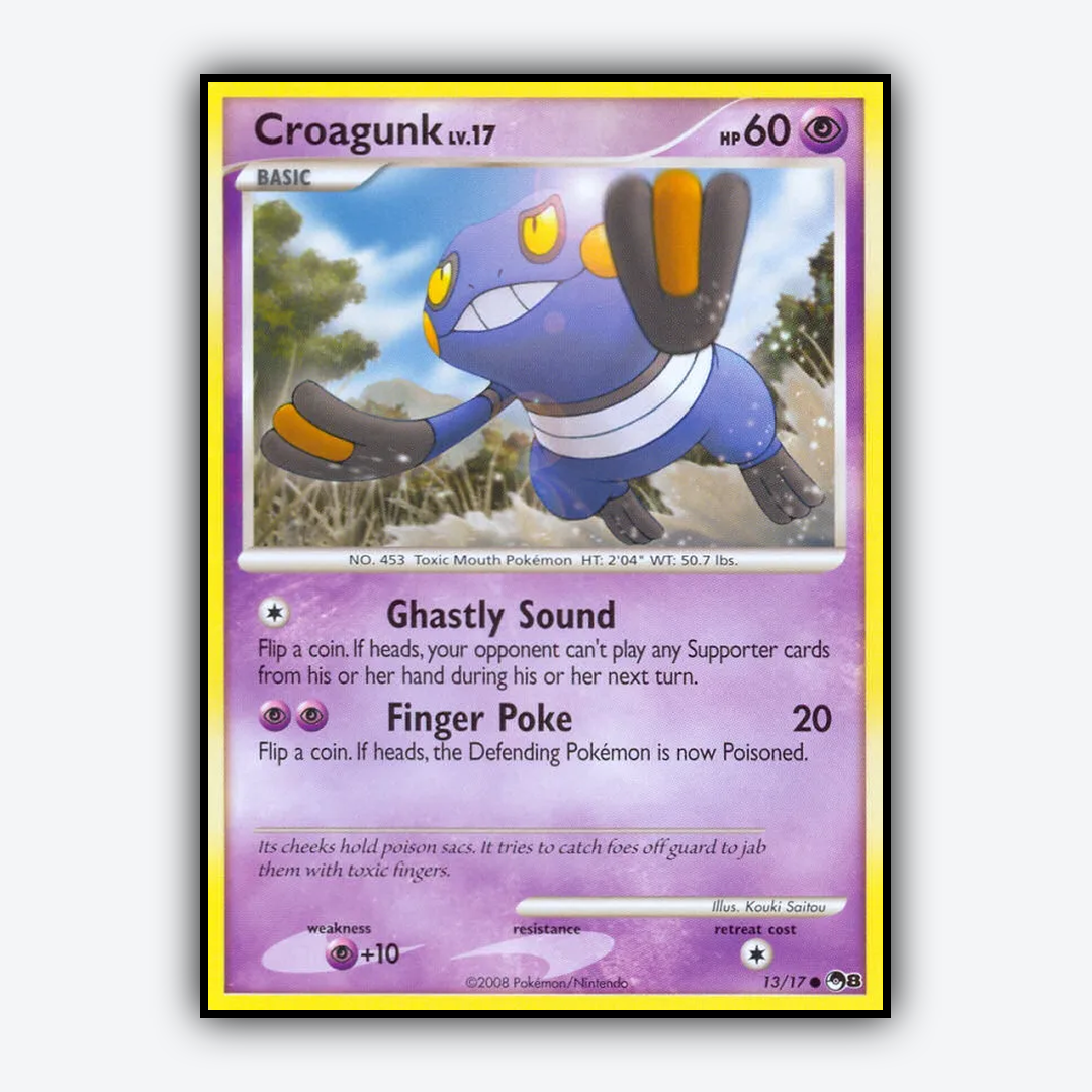Croagunk 013/17 - POP Series 8 Set - Card Rug