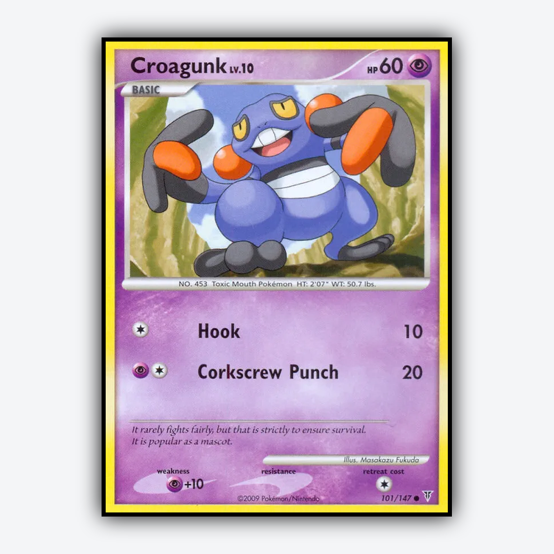 Croagunk 101/147 - Supreme Victors Set - Card Rug
