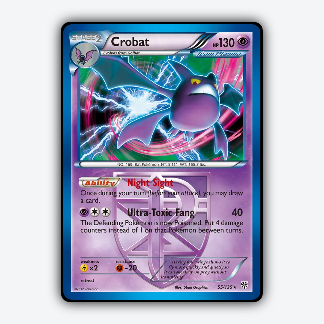 Crobat 055/135 - Plasma Storm Set - Card Rug
