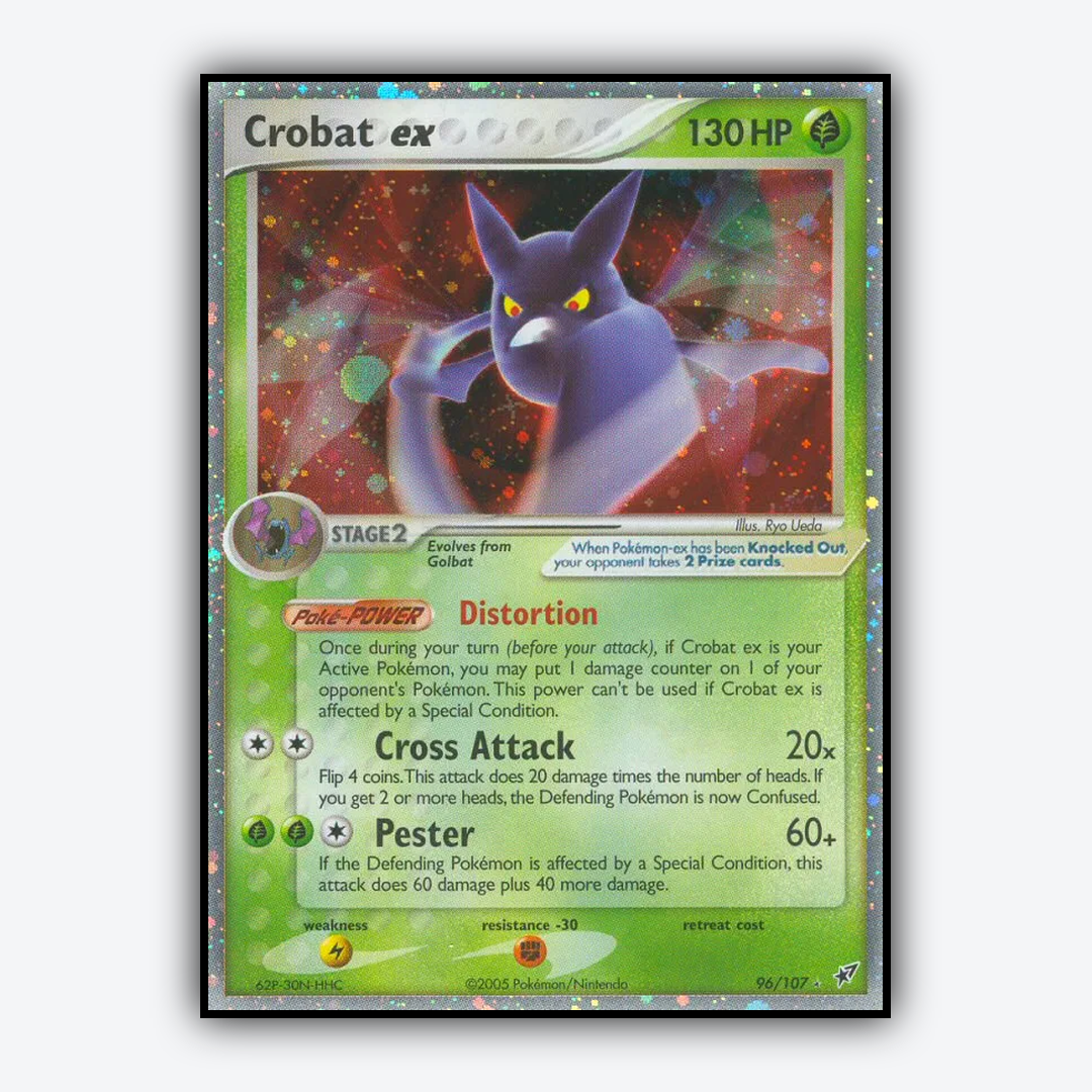 Crobat ex 096/107 - Deoxys Set - Card Rug