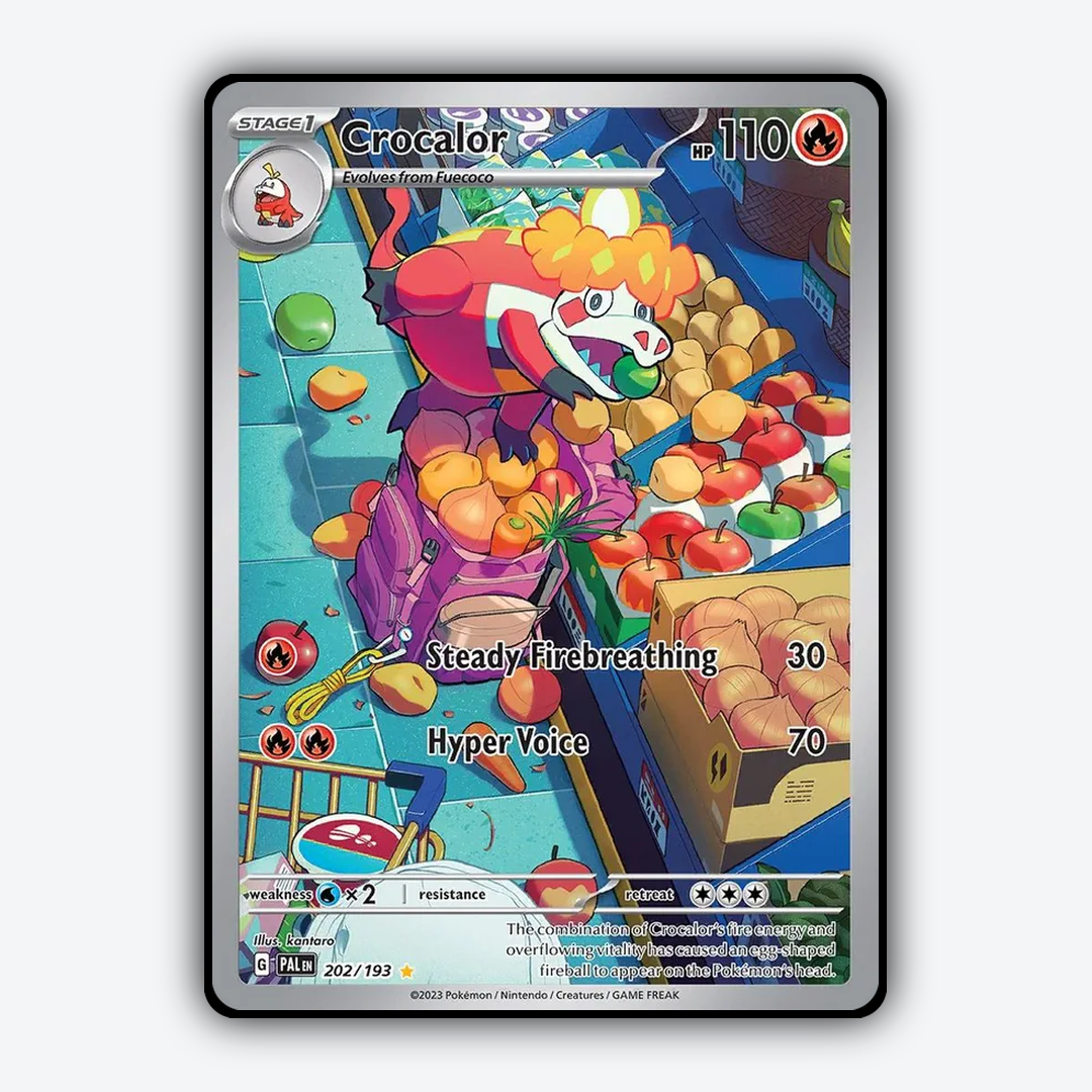 Crocalor 202/193 - Paldea Evolved Set - Card Rug