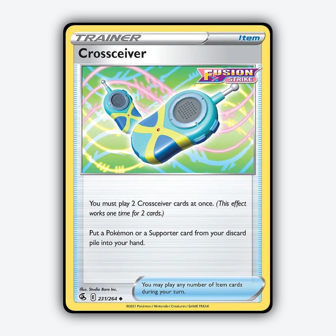 Crossceiver 231/264 - Fusion Strike Set - Card Rug