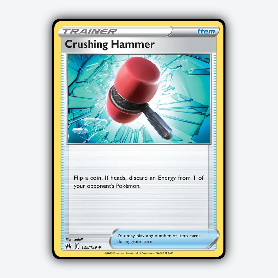 Crushing Hammer 125/159 - Crown Zenith Set - Card Rug