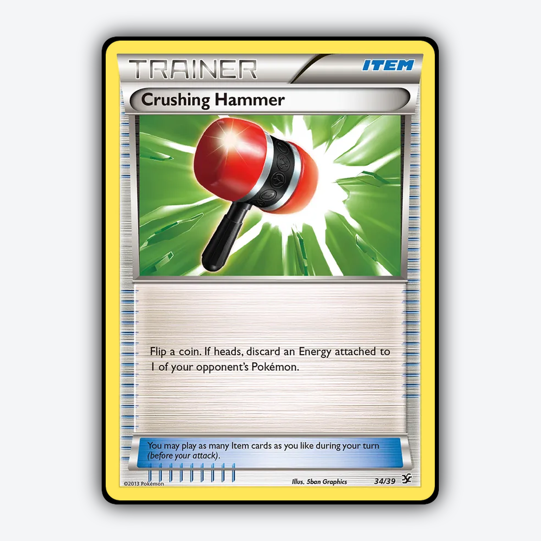 Crushing Hammer 034/39 - Kalos Starter Set - Card Rug