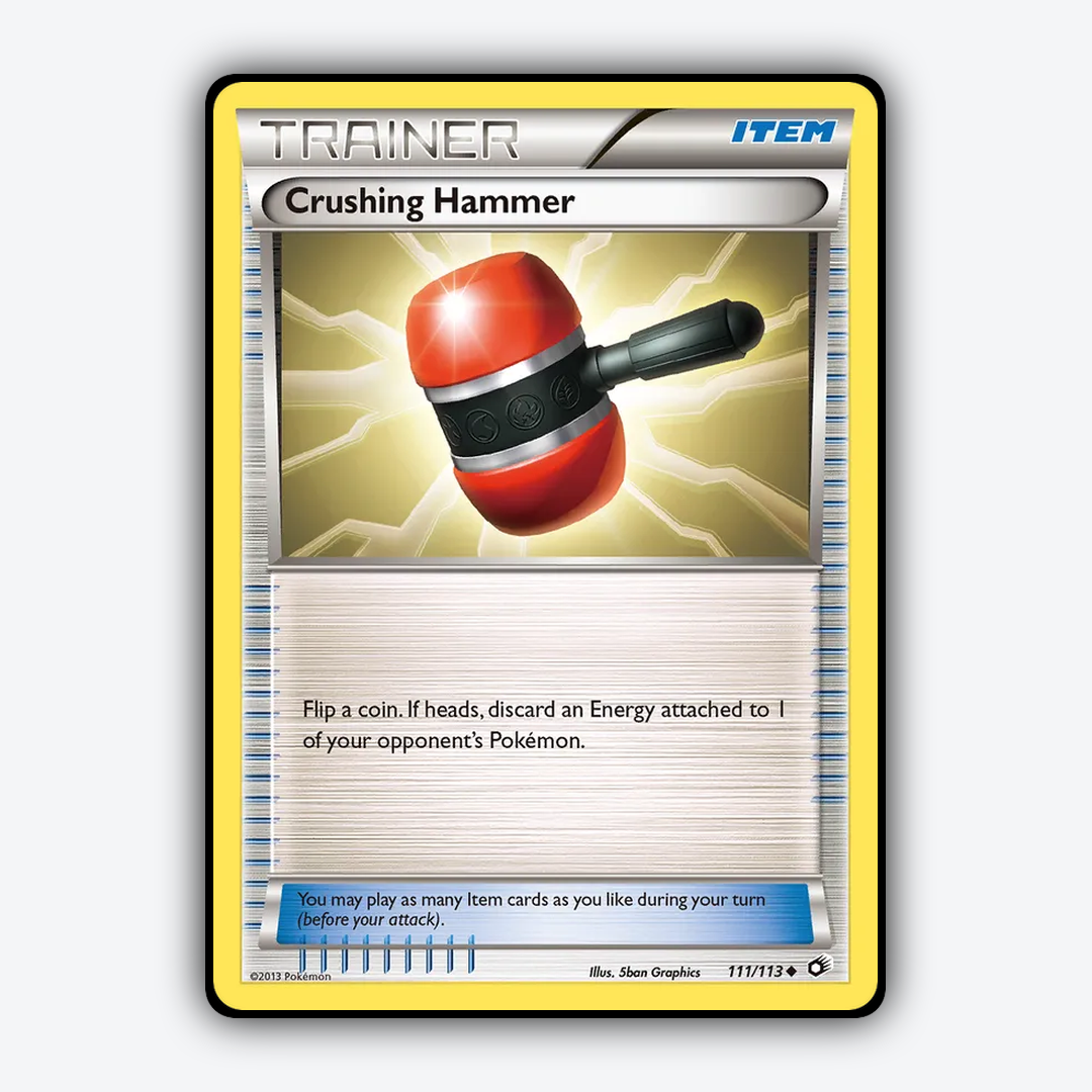 Crushing Hammer 111/113 - Legendary Treasures Set - Card Rug