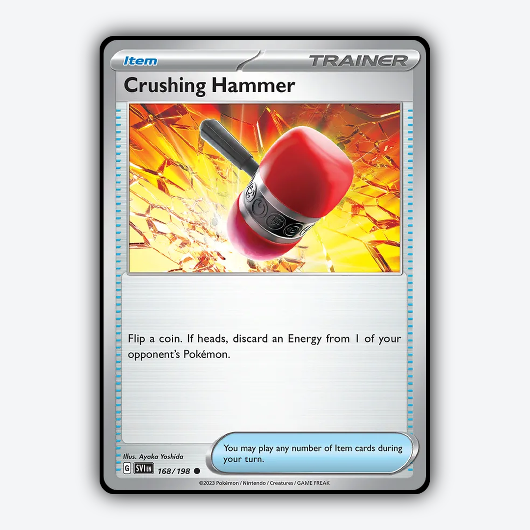 Crushing Hammer 168/198 - Scarlet & Violet Set - Card Rug