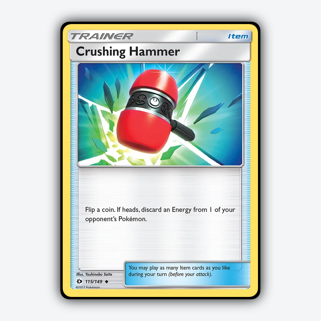Crushing Hammer 115/149 - Sun & Moon Set - Card Rug