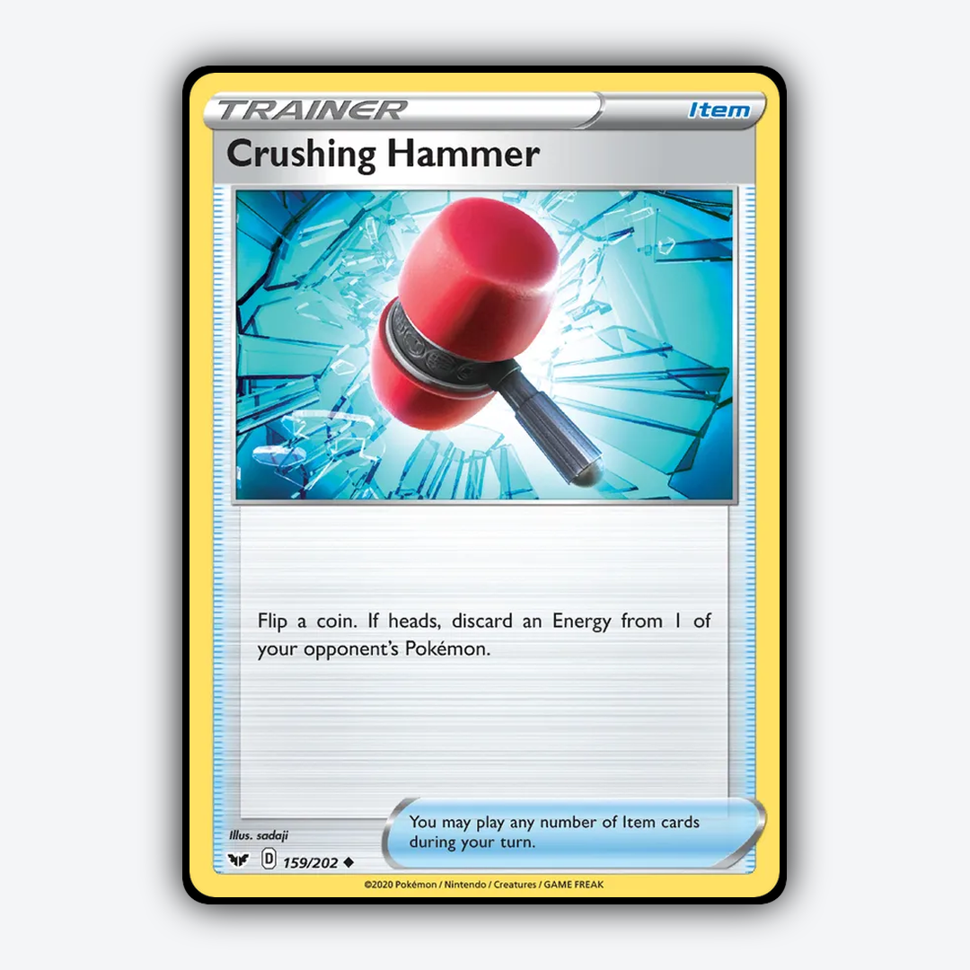 Crushing Hammer 159/202 - Sword & Shield Set - Card Rug