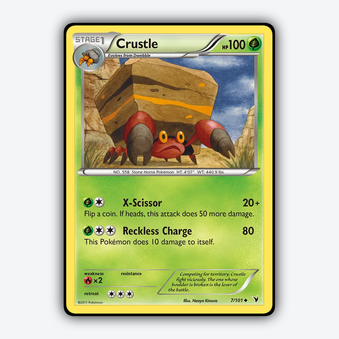 Crustle 007/101 - Noble Victories Set - Card Rug