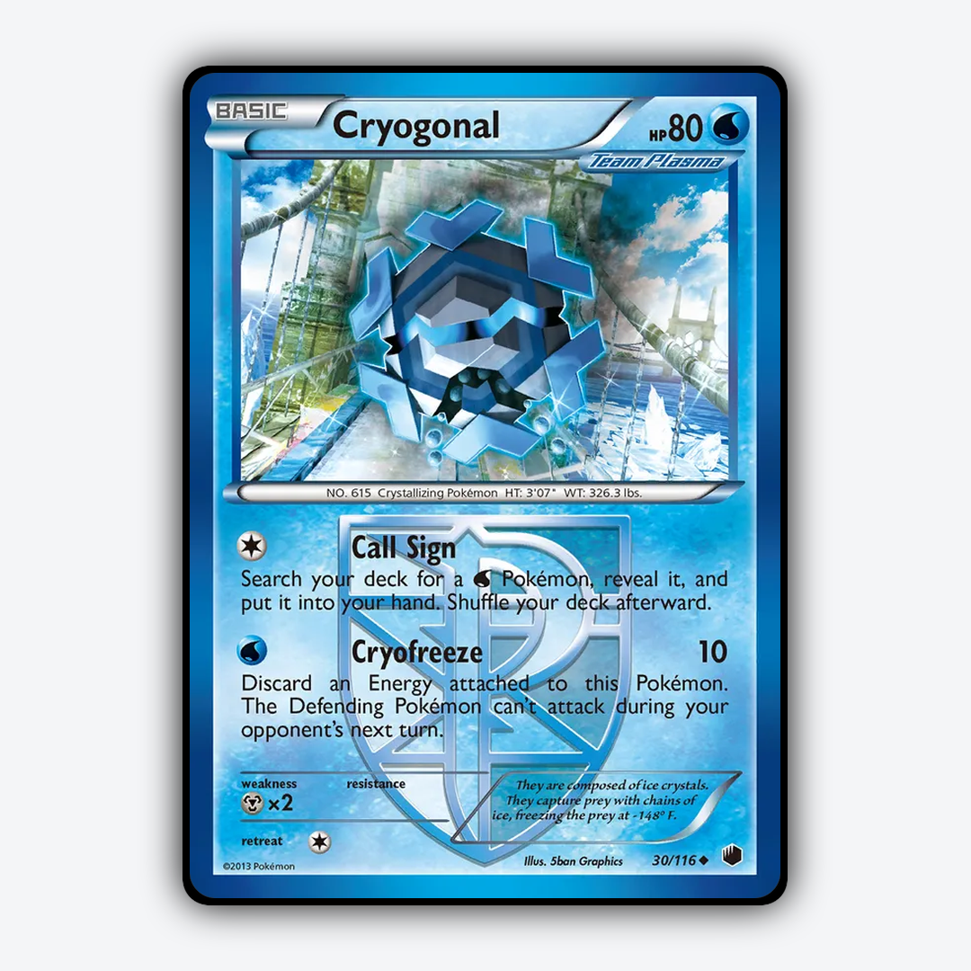 Cryogonal 030/116 - Plasma Freeze Set - Card Rug