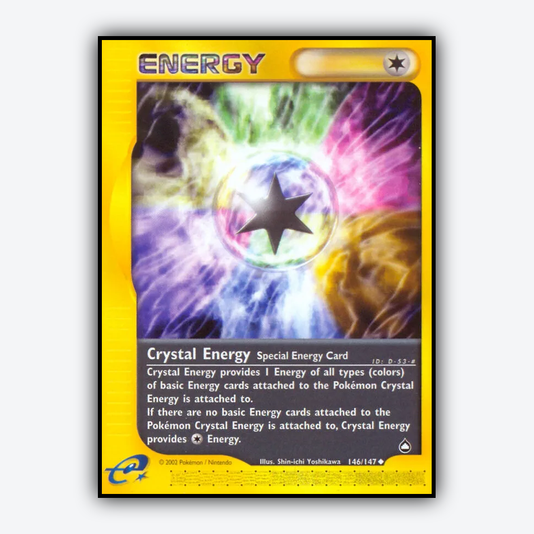 Crystal Energy 146/147 - Aquapolis Set - Card Rug