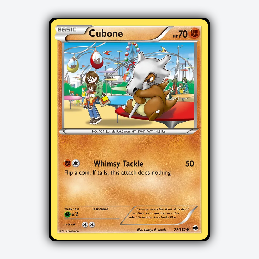Cubone 077/162 - BREAKthrough Set - Card Rug