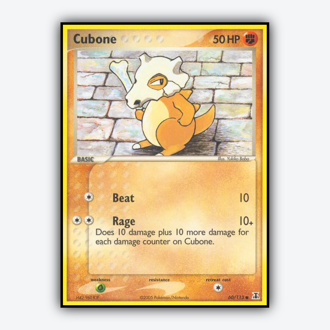 Cubone 060/113 - Delta Species Set - Card Rug