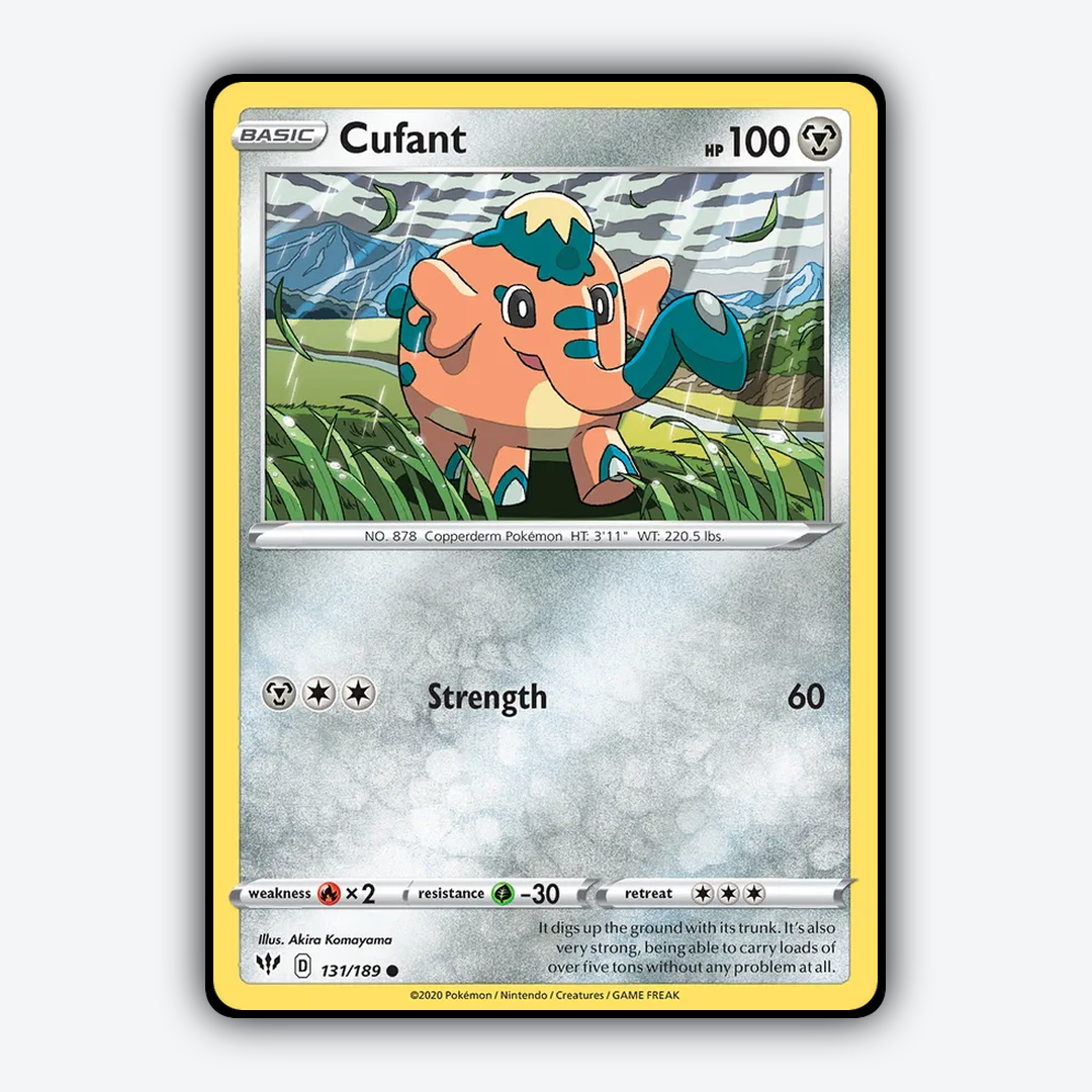 Cufant 131/189 - Darkness Ablaze Set - Card Rug