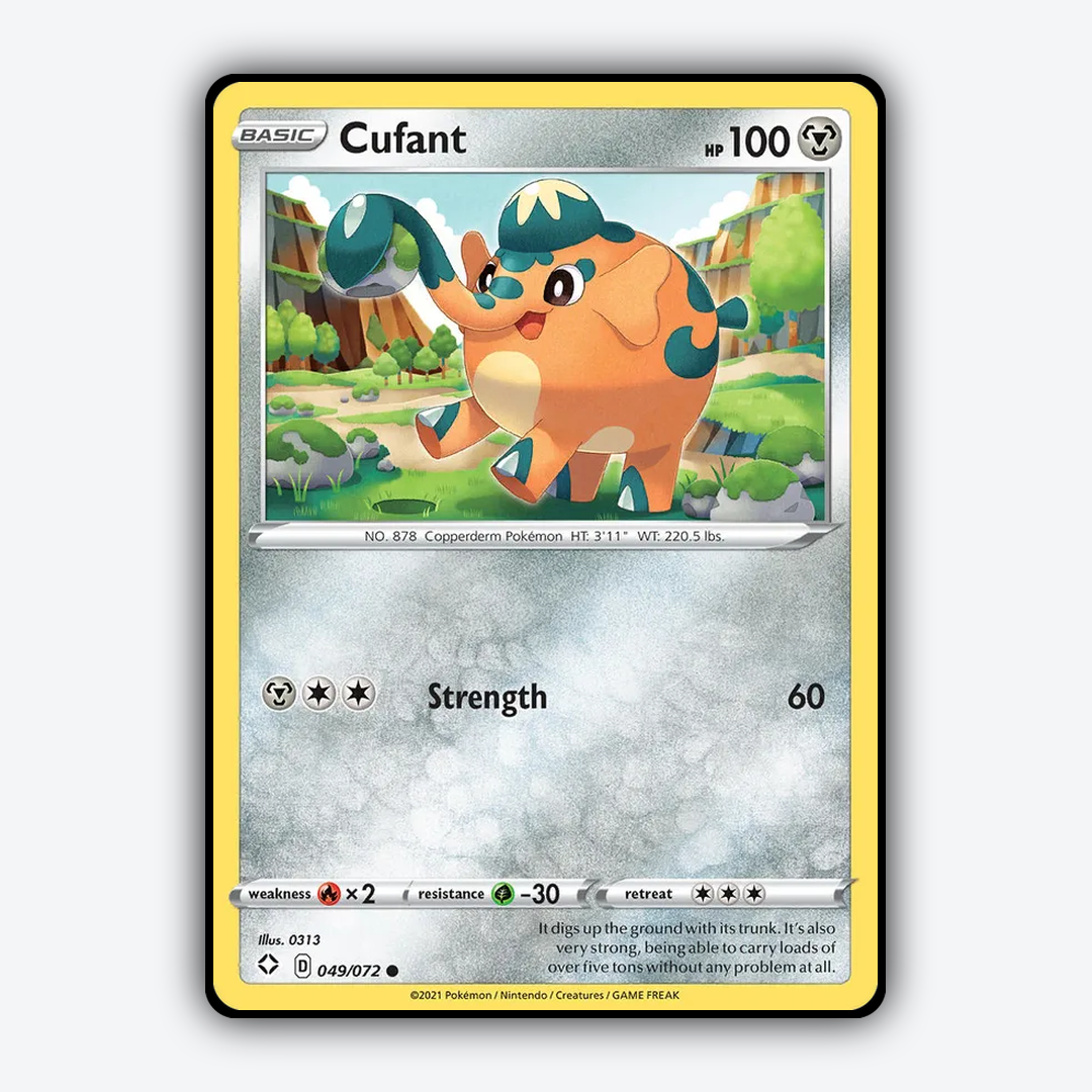 Cufant 049/72 - Shining Fates Set - Card Rug