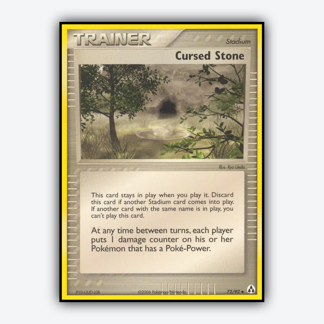 Cursed Stone 072/92 - Legend Maker Set - Card Rug