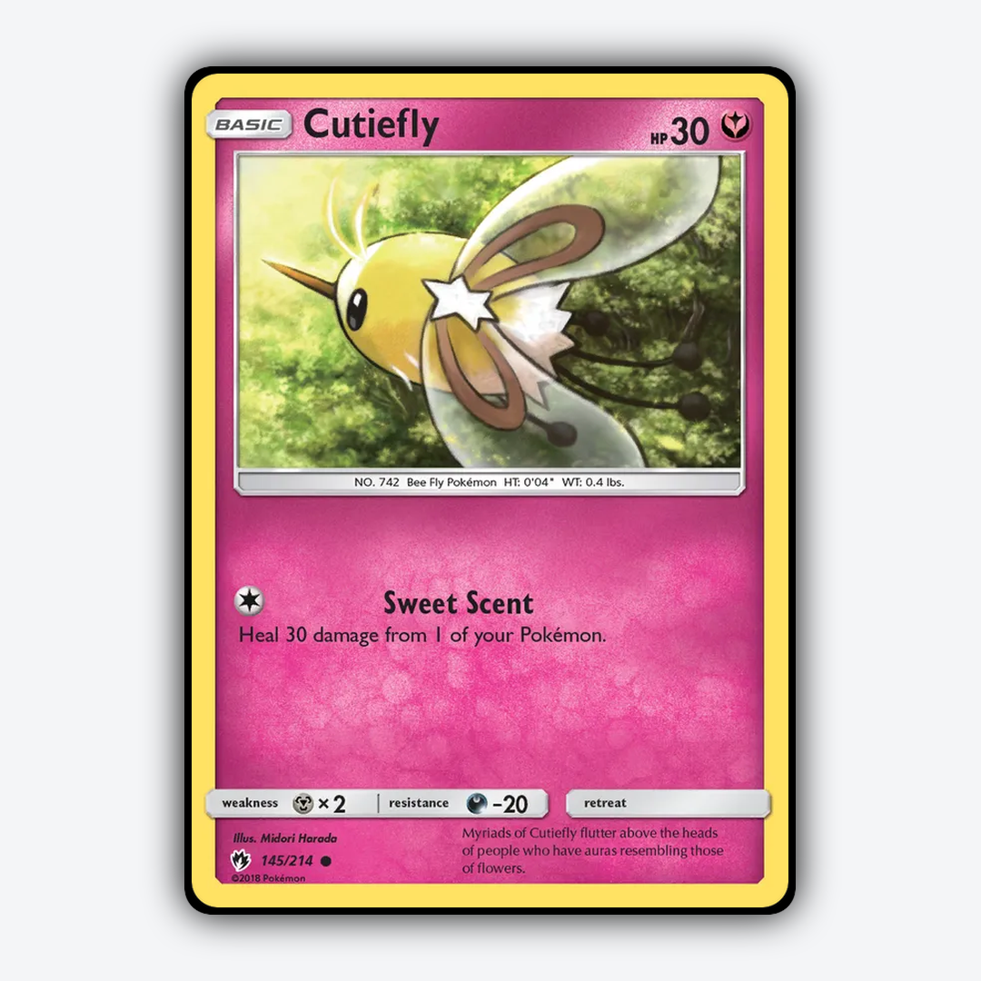 Cutiefly 145/214 - Lost Thunder Set - Card Rug