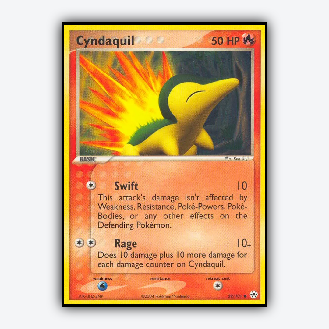 Cyndaquil 059/101 - Hidden Legends Set - Card Rug