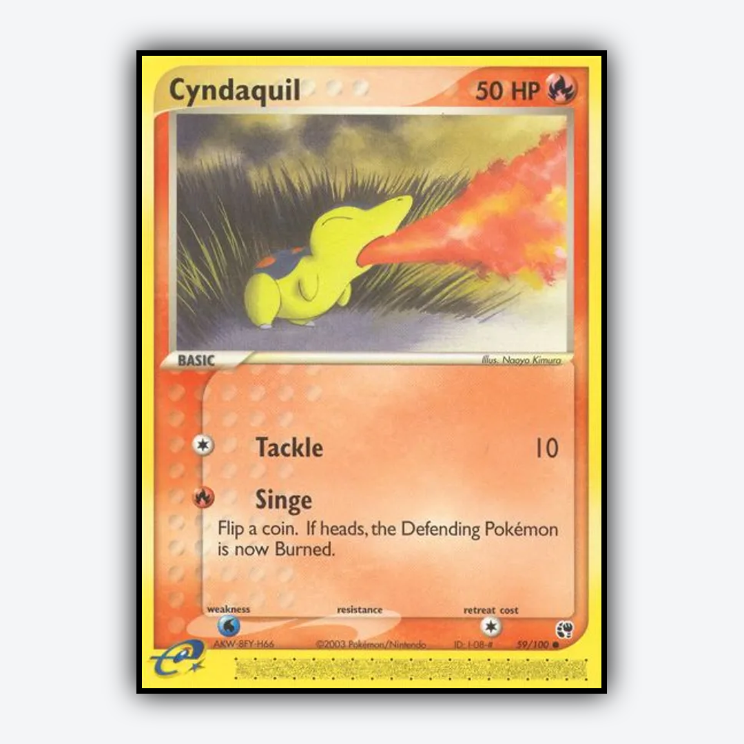 Cyndaquil 059/100 - Sandstorm Set - Card Rug