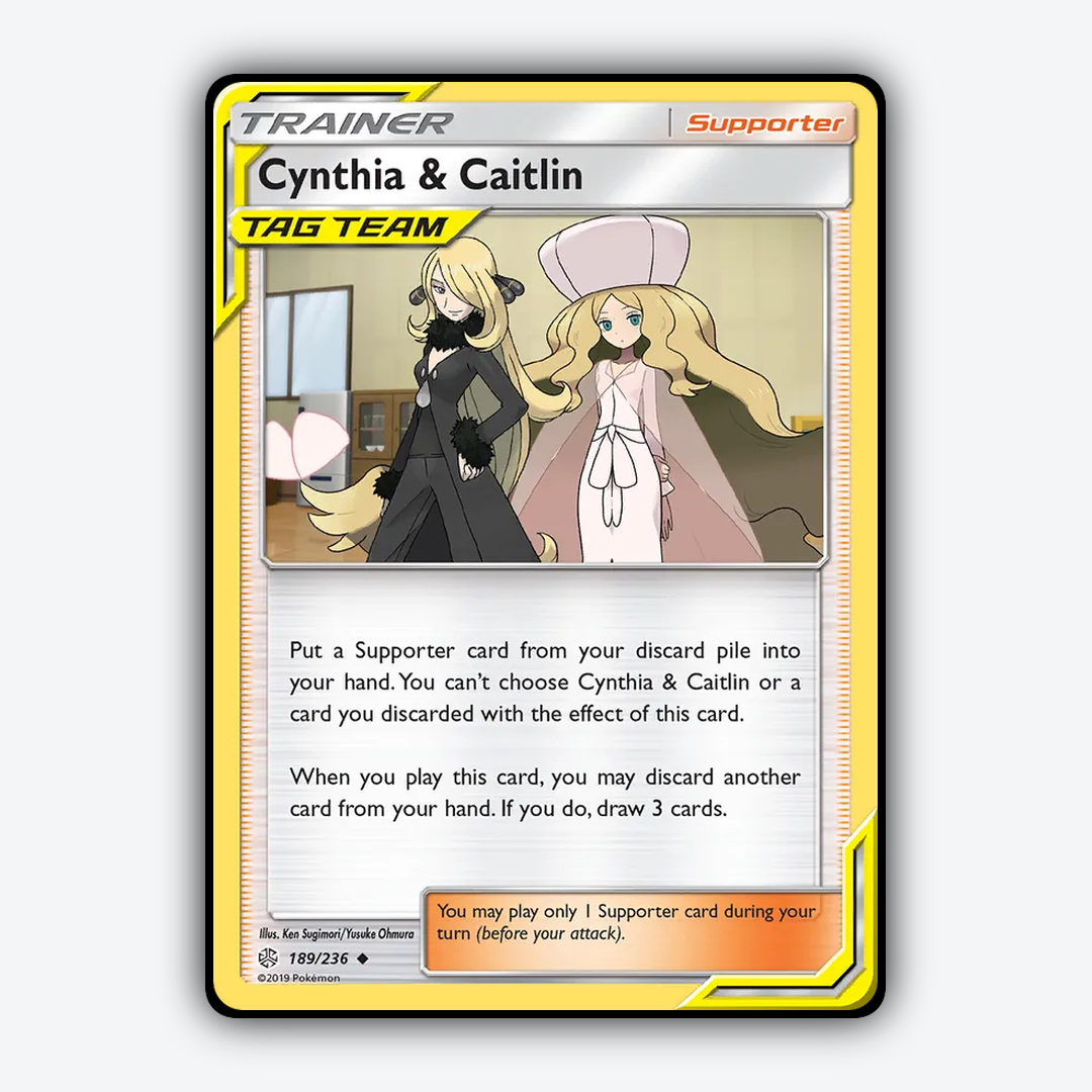 Cynthia & Caitlin 189/236 - Cosmic Eclipse Set - Card Rug