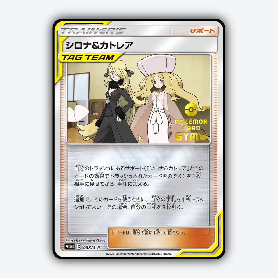 Cynthia & Caitlin #88 - Sword & Shield Promos Set - Card Rug