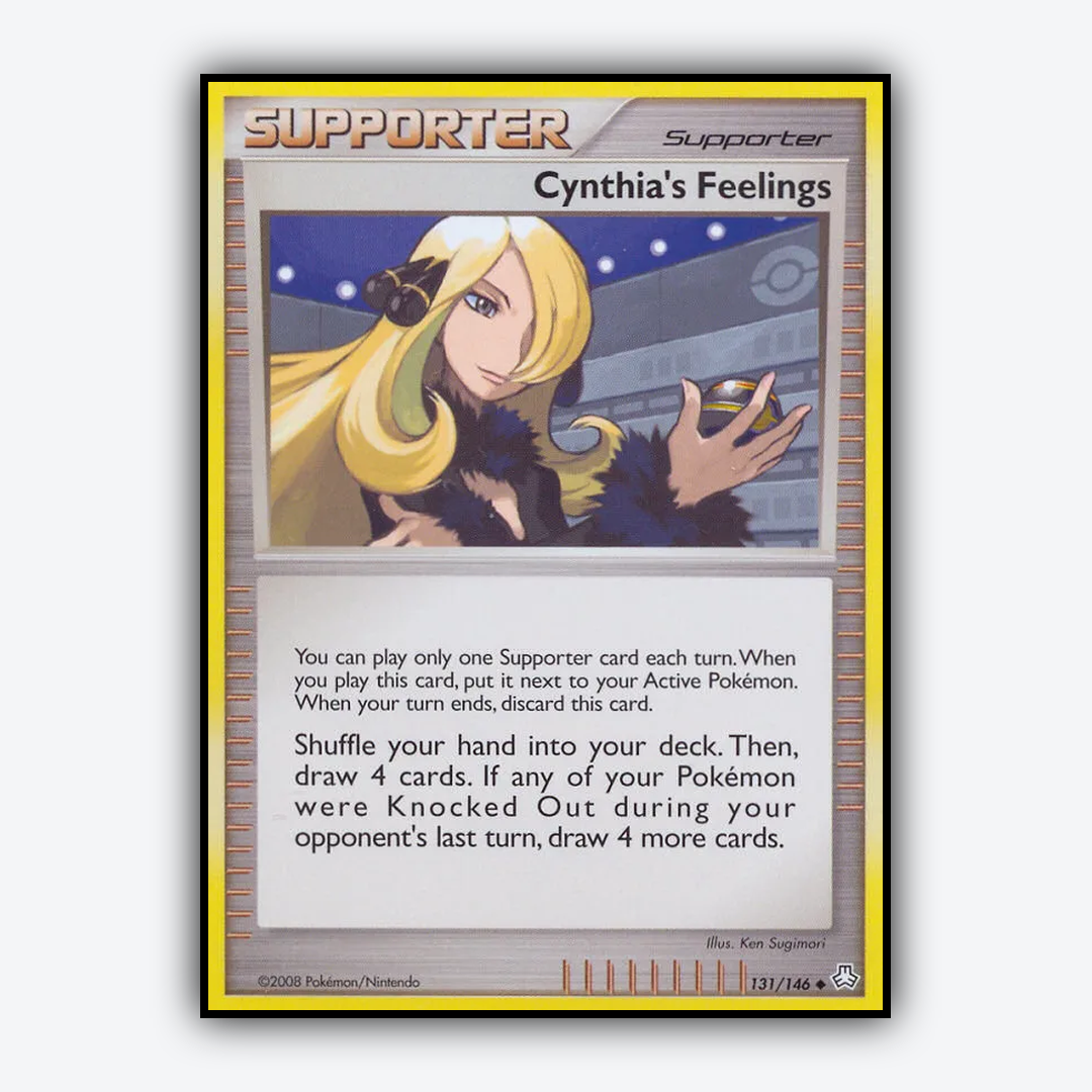 Cynthia's Feelings 131/146 - Legends Awakened Set - Card Rug