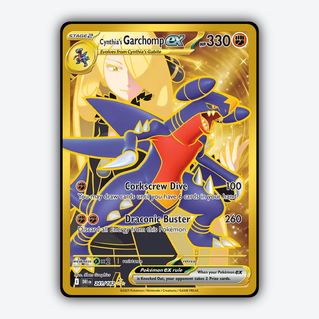Cynthia's Garchomp ex #241 - Destined Rivals Set - Card Rug