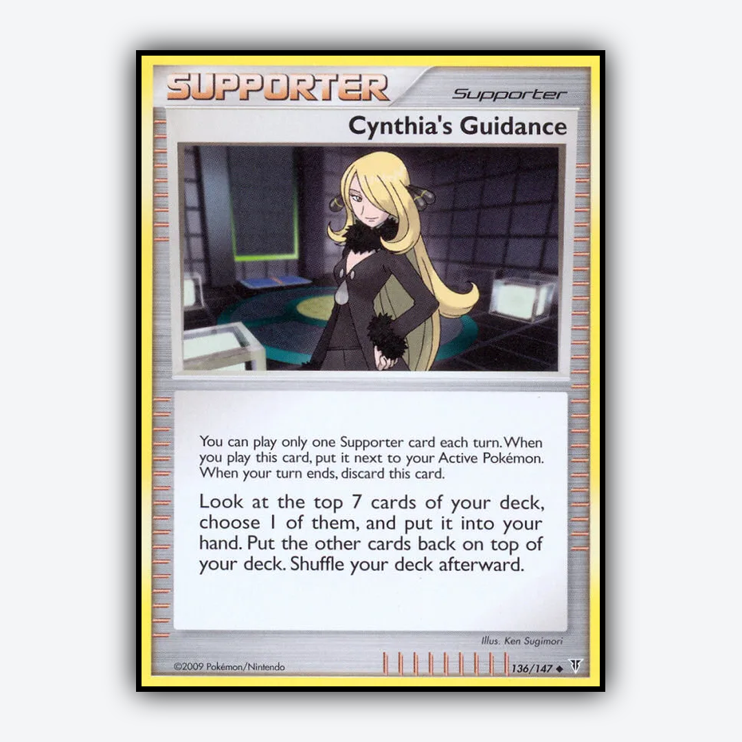 Cynthia's Guidance 136/147 - Supreme Victors Set - Card Rug