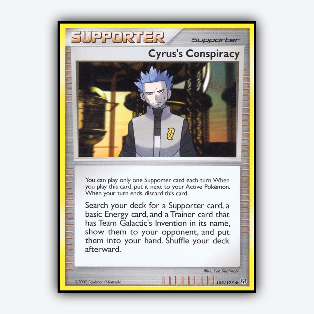 Cyrus's Conspiracy 105/127 - Platinum Set - Card Rug