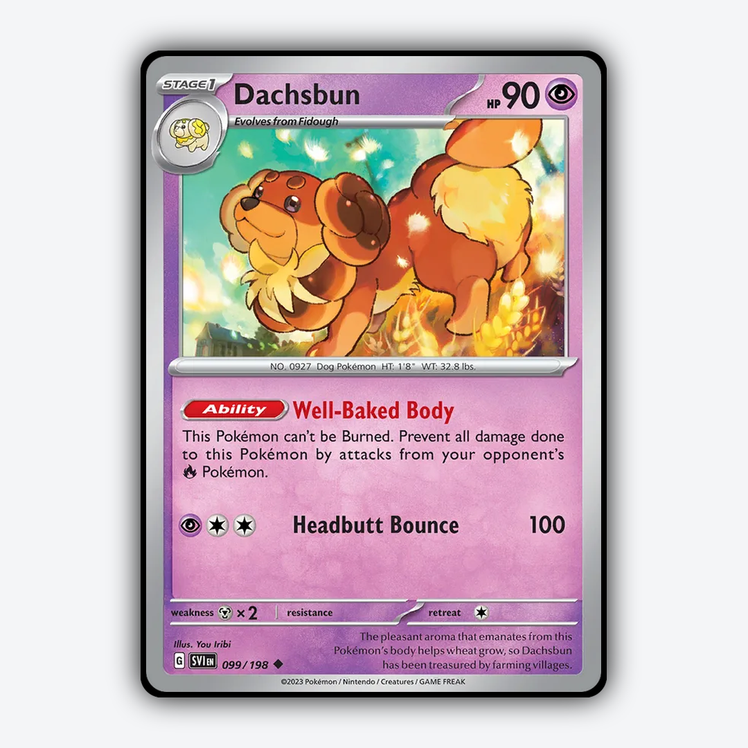 Dachsbun 099/198 - Scarlet & Violet Set - Card Rug