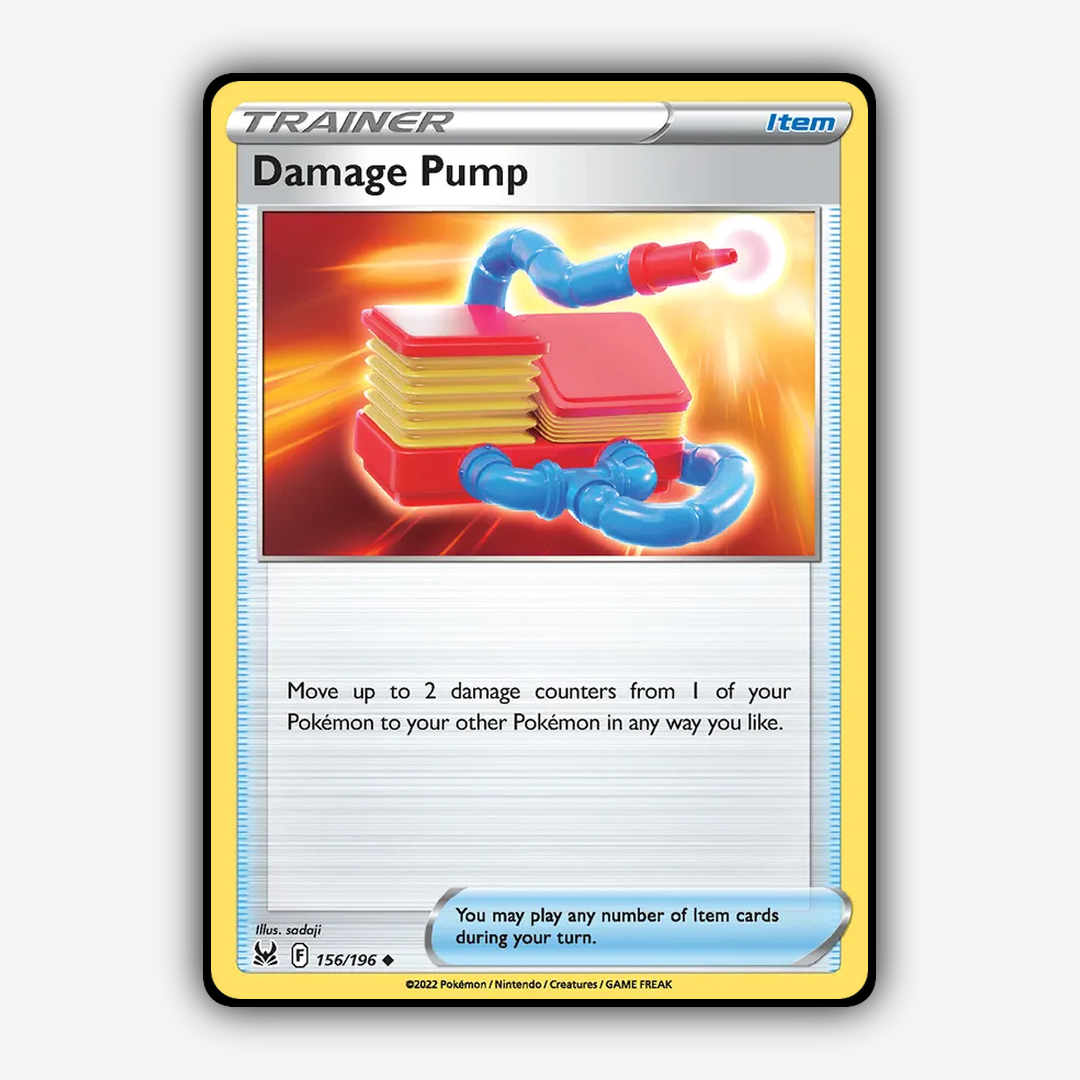 Damage Pump 156/196 - Lost Origin Set - Card Rug