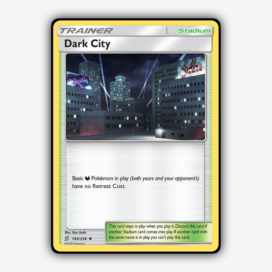Dark City 193/236 - Unified Minds Set - Card Rug