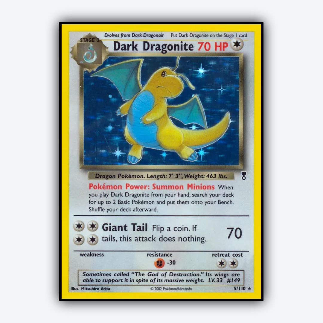 Dark Dragonite 005/110 - Legendary Collection Set - Card Rug