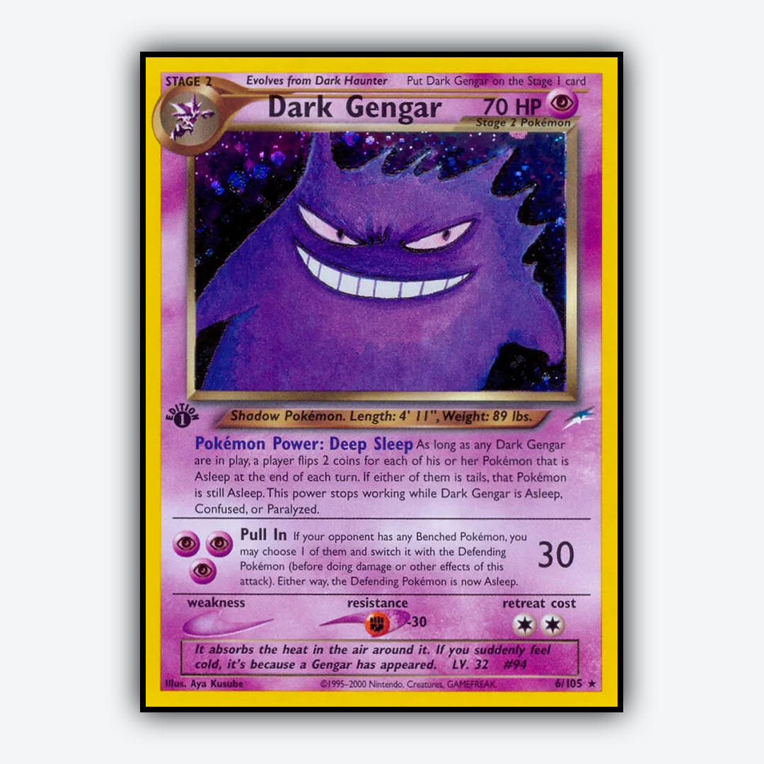 Dark Gengar 006/105 - Neo Destiny Set - Card Rug