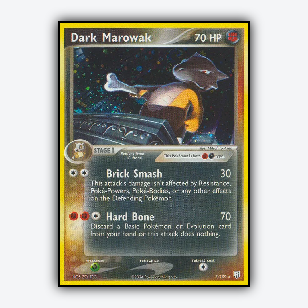 Dark Marowak 007/109 - Team Rocket Returns Set - Card Rug