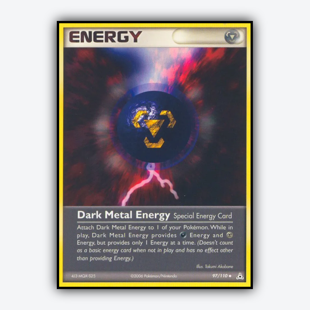Dark Metal Energy 097/110 - Holon Phantoms Set - Card Rug