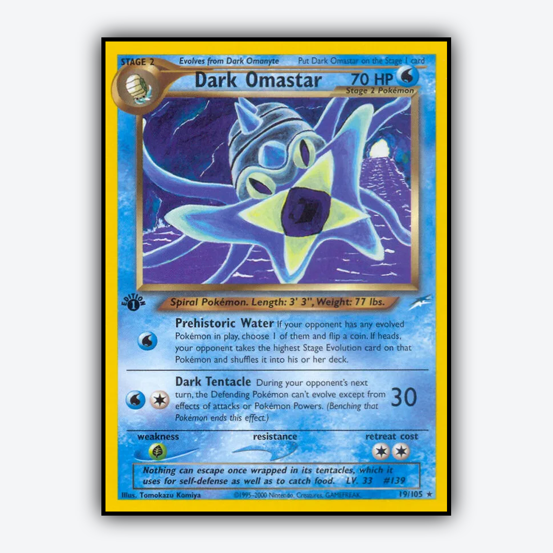 Dark Omastar 019/105 - Neo Destiny Set - Card Rug