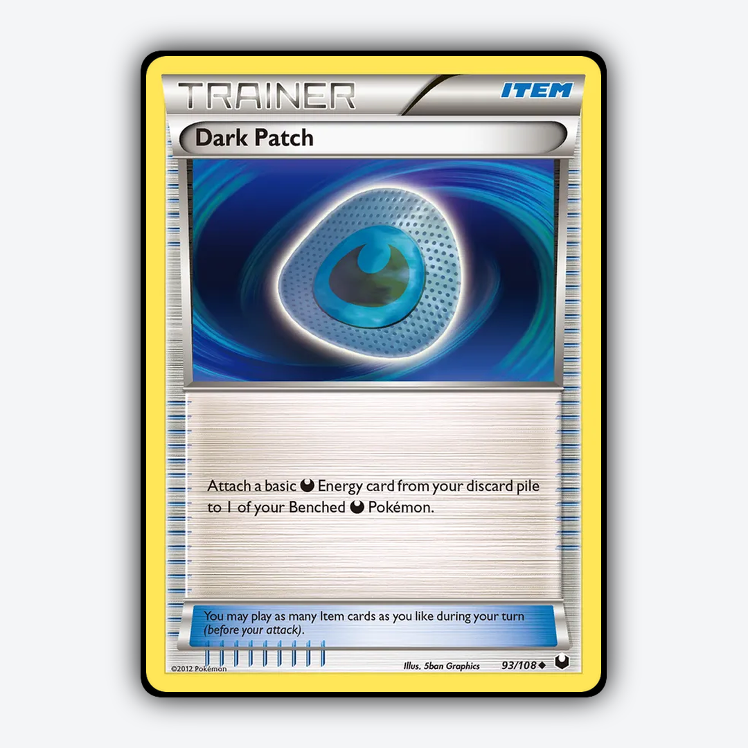 Dark Patch 093/108 - Dark Explorers Set - Card Rug