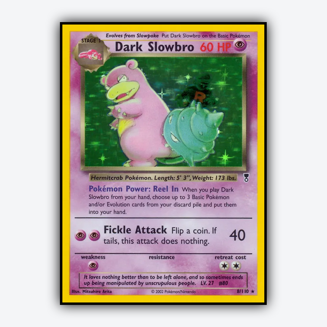 Dark Slowbro 008/110 - Legendary Collection Set - Card Rug