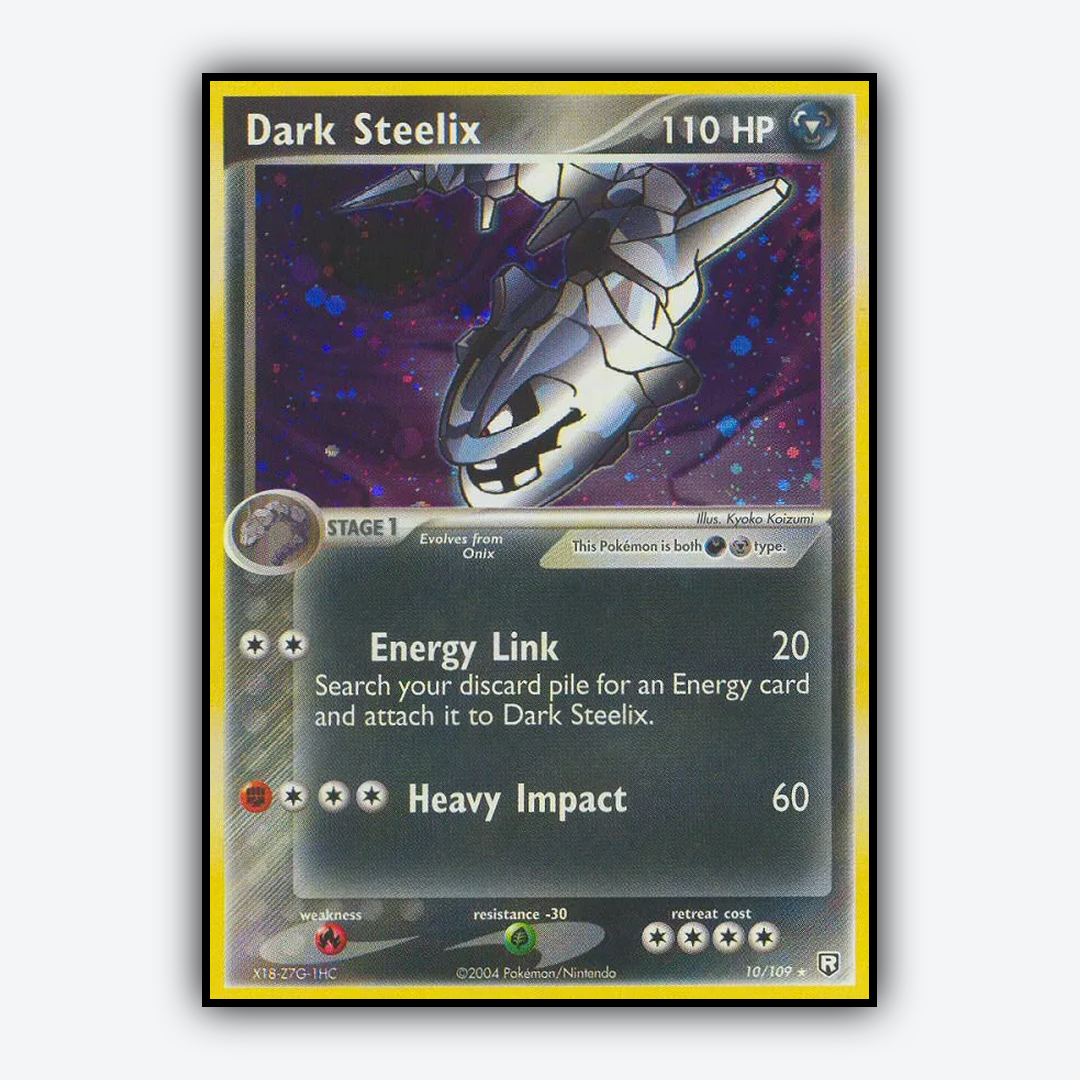 Dark Steelix 010/109 - Team Rocket Returns Set - Card Rug